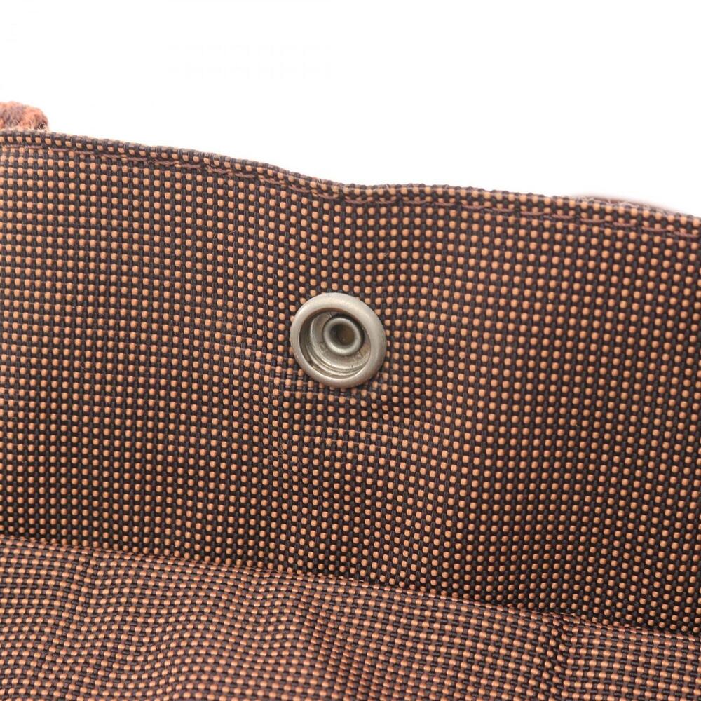 Hermes Herline Ad MM Backpack/Handbag, Nylon Canvas, Men's/Women's, Brown, 10... - Picture 9 of 9